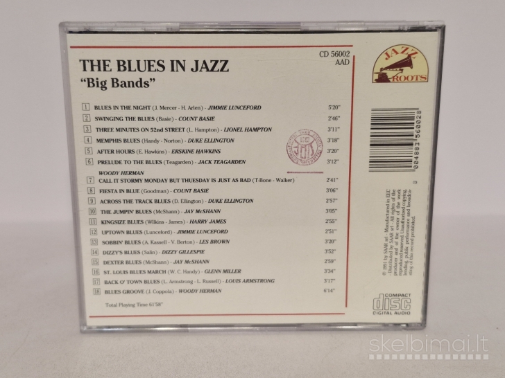 Audio CD Various ‎– The Blues In Jazz - Big Bands