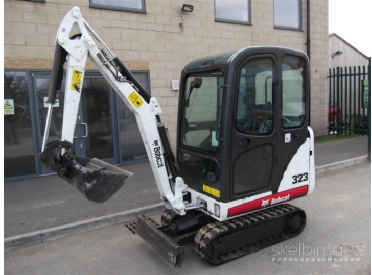 Bobcat 323 Mini Excavator-2009