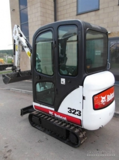 Bobcat 323 Mini Excavator-2009