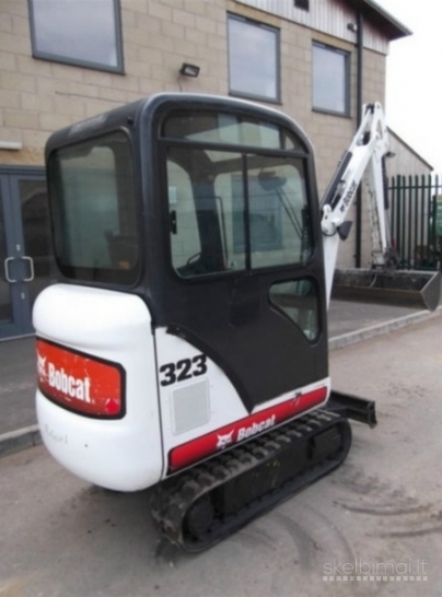 Bobcat 323 Mini Excavator-2009