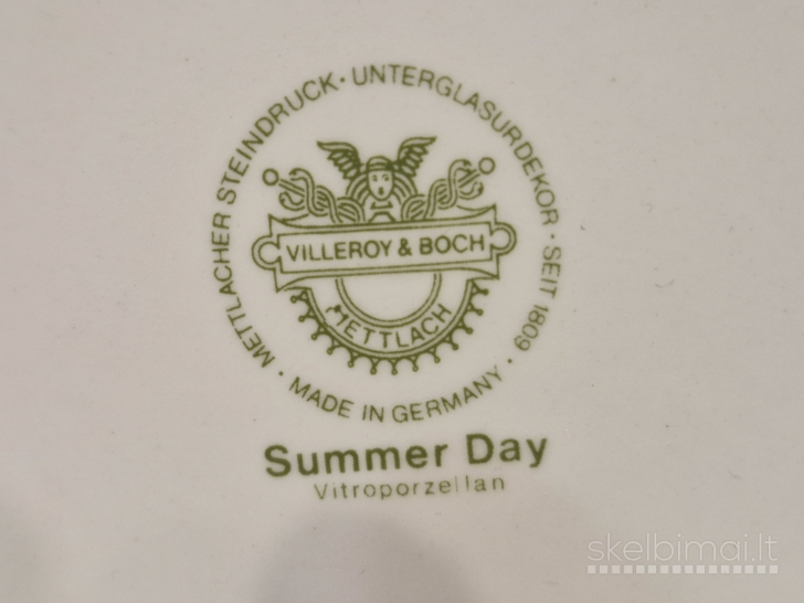 Villeroy & Boch "Summer Day" porcelianinis indelis (Vokietija)