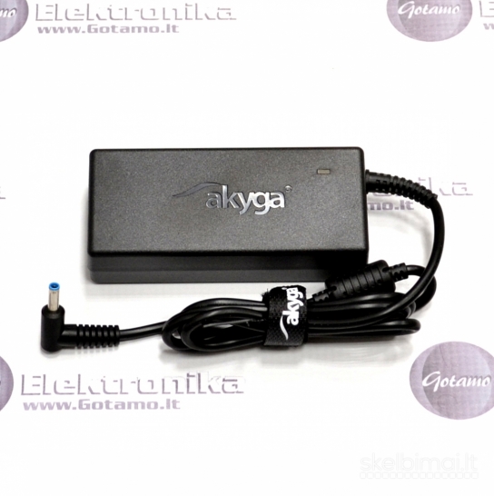 587 19.5V 2.31A (45W) 4.5mm x 3.0mm Akyga nešiojamo kompiuterio kroviklis