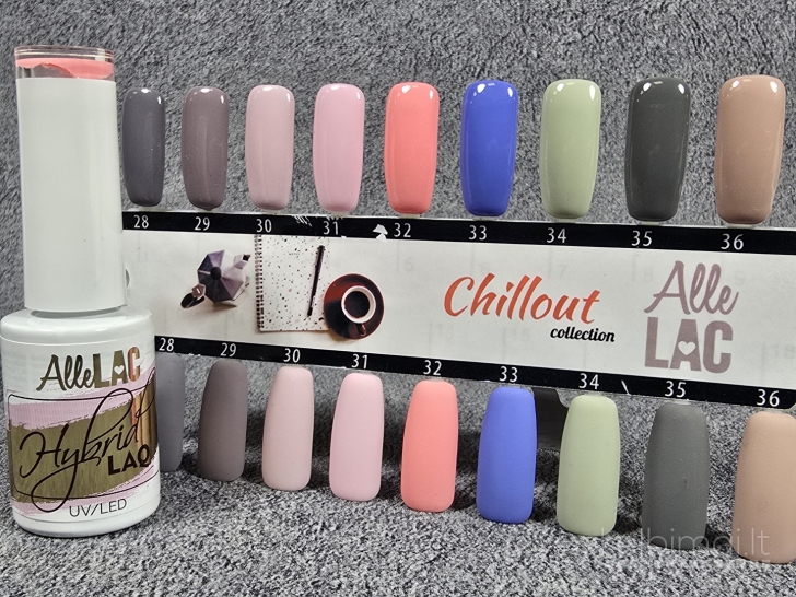 Allelac gelinis lakas nagams Chillout kolekcija