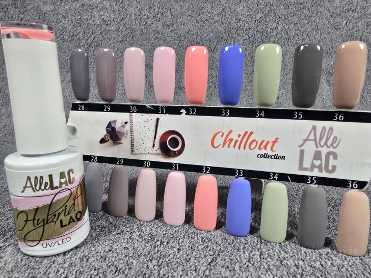 Allelac gelinis lakas nagams Chillout kolekcija