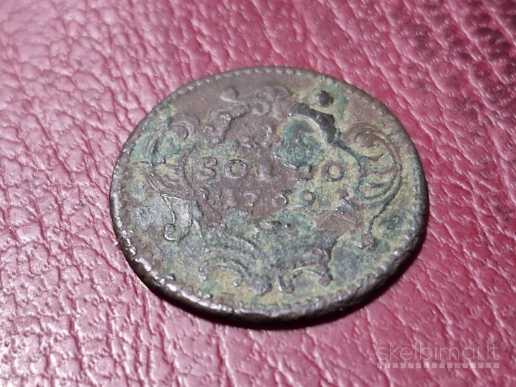 Goricija ir Gradiska 1 soldas, 1769 KM# 17