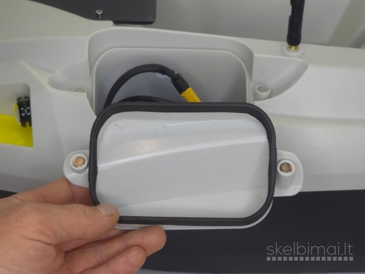 Naujas D50B Pašaro gabenimo jaukinimo laivelis su GPS