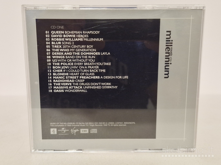 Audio CD music of the millenium cd one