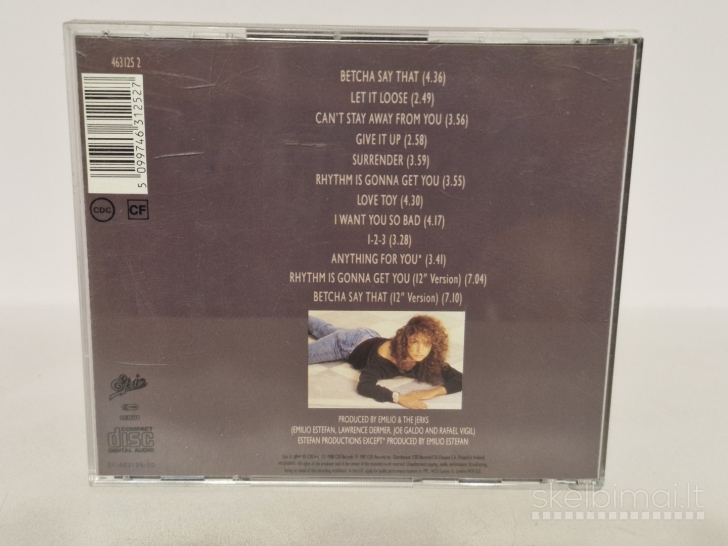 Audio CD Gloria Estefan And Miami Sound Machine – Anything For You