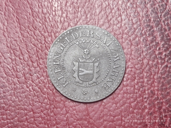 10 Pfennig 1917 Neumünster Notgeld Vokietija Zn