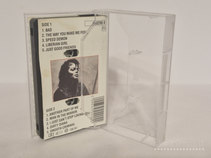 Audio kasetė Michael Jackson – Bad