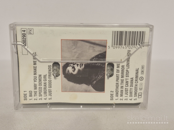 Audio kasetė Michael Jackson – Bad