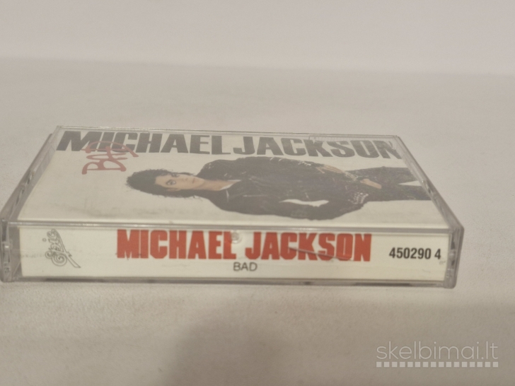 Audio kasetė Michael Jackson – Bad