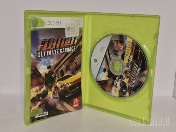 Žaidimas Flatout Ultimate Carnage PAL Xbox 360