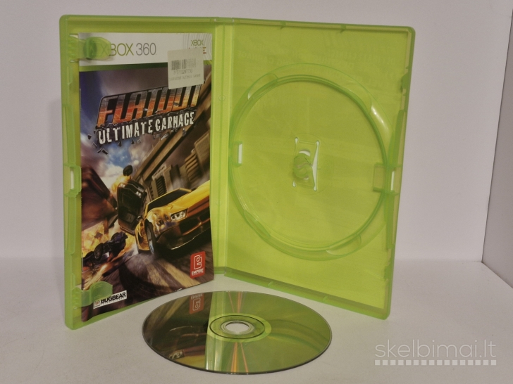 Žaidimas Flatout Ultimate Carnage PAL Xbox 360