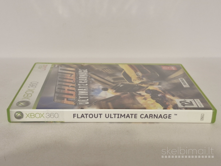 Žaidimas Flatout Ultimate Carnage PAL Xbox 360