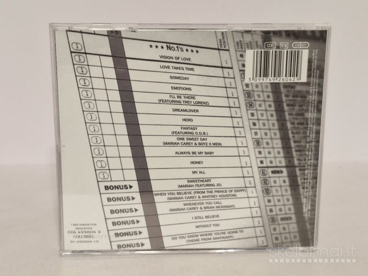 Audio CD Mariah Carey - 1's