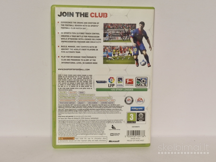 Žaidimas FIFA 13 PAL Xbox 360