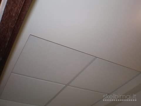 Gipso kartonas - Armstrong lubos 