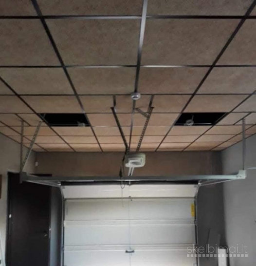 Gipso kartonas - Armstrong lubos 