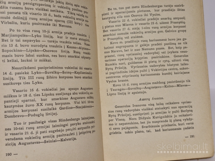 Tarpukario 3 tomų knyga "Didysis karas" Ats. pulk.J.Petruitis