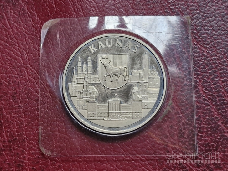 Lietuva 10 litų, 1999 KM# 116 Kaunas orig.pakuotėj