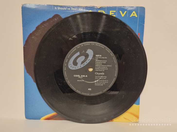 LP plokštelė Adeva – It Should've Been Me