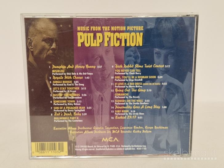 Audio CD Various – Pulp Fiction (Music From The Motion Picture)