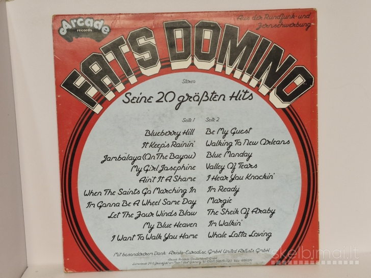 LP plokštelė Fats Domino – Seine 20 Größten Hits