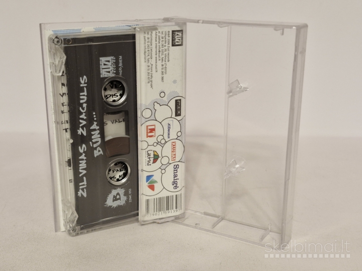 Audio kasetė Žilvinas Žvagulis – Būna