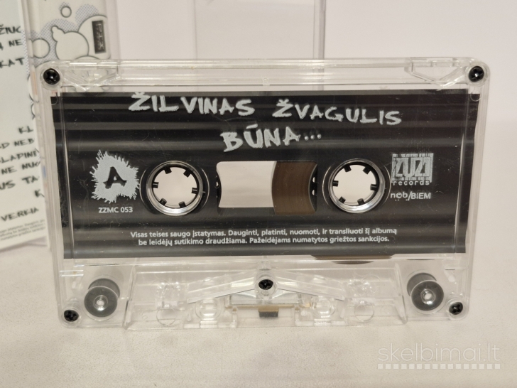 Audio kasetė Žilvinas Žvagulis – Būna