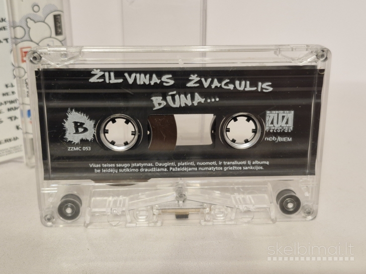 Audio kasetė Žilvinas Žvagulis – Būna