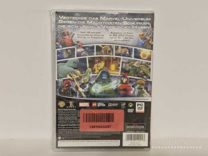Žaidimas PC DVD ROM Lego Marvel Super Heroes