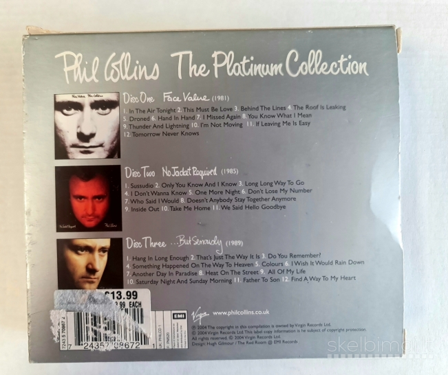 Phil Collins 3CD box
