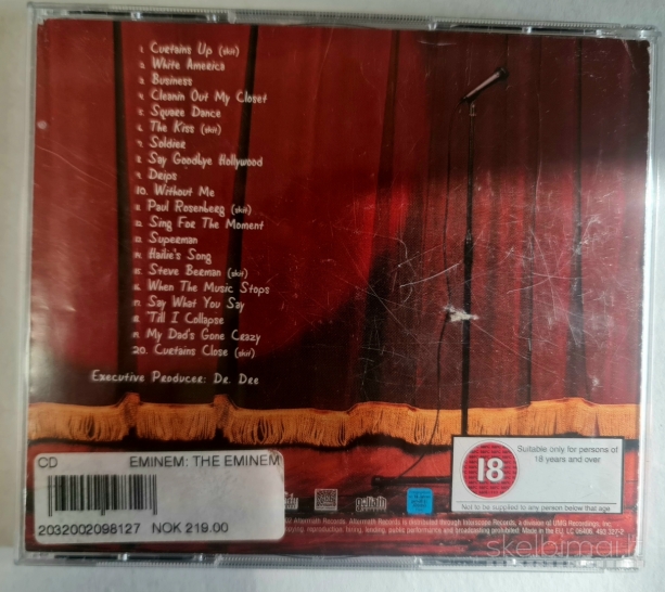 Eminem audio CD + DVD