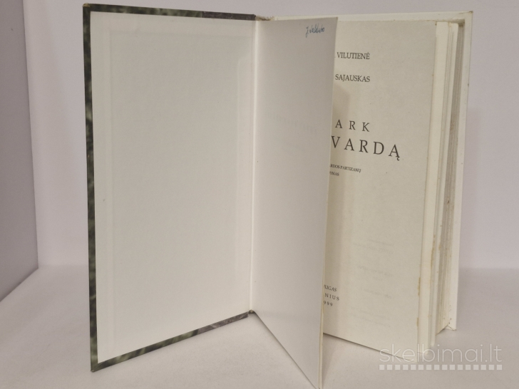 Knyga A.Vilutienė,J.Sajauskas - Ištark mano vardą
