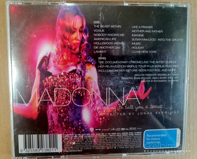 Madonna CD +  DVD