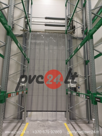 PVC juostų užuolaidos