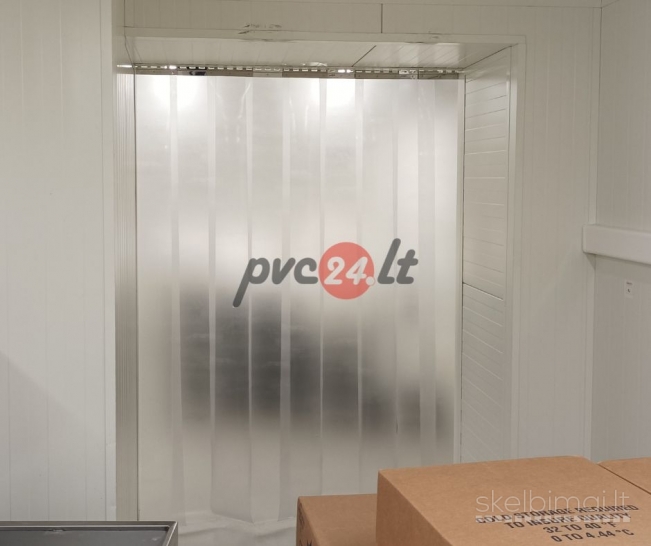 PVC užuolaidos nuo šalčio
