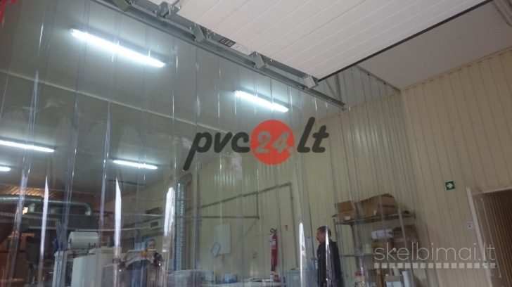PVC užuolaidos nuo šalčio