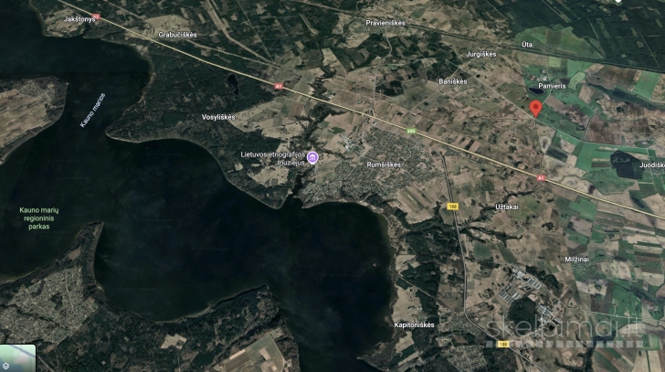 Parduodamas sklypas Kaišiadorių r. sav., Rumšiškių sen., Pamierio k.