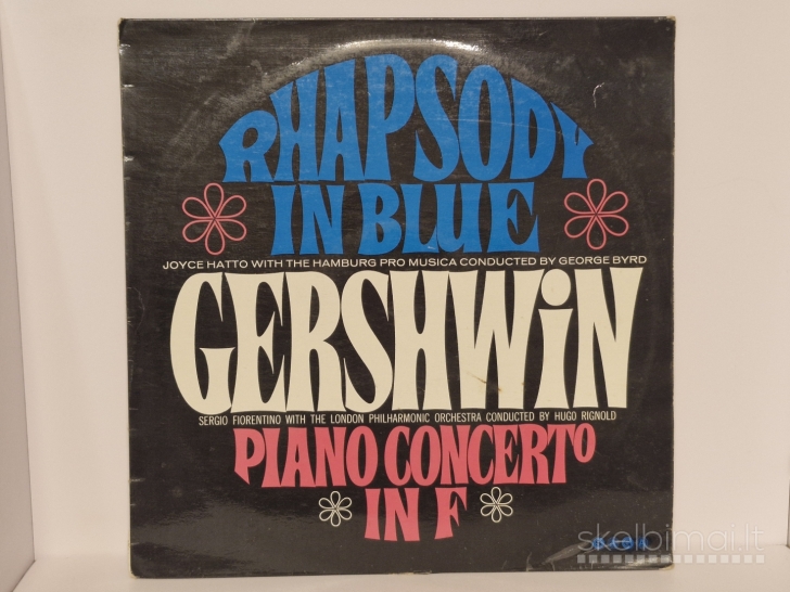 LP plokštelė Gershwin – Rhapsody In Blue / Piano Concerto In F