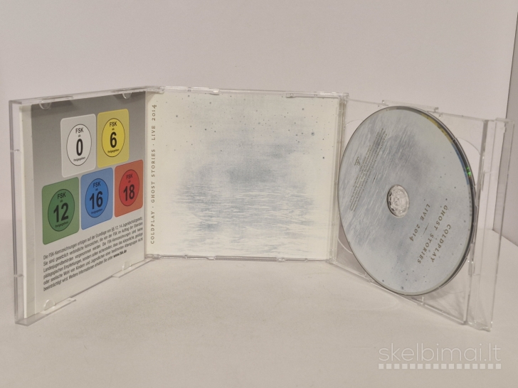DVD + audio CD Coldplay – Ghost Stories · Live 2014