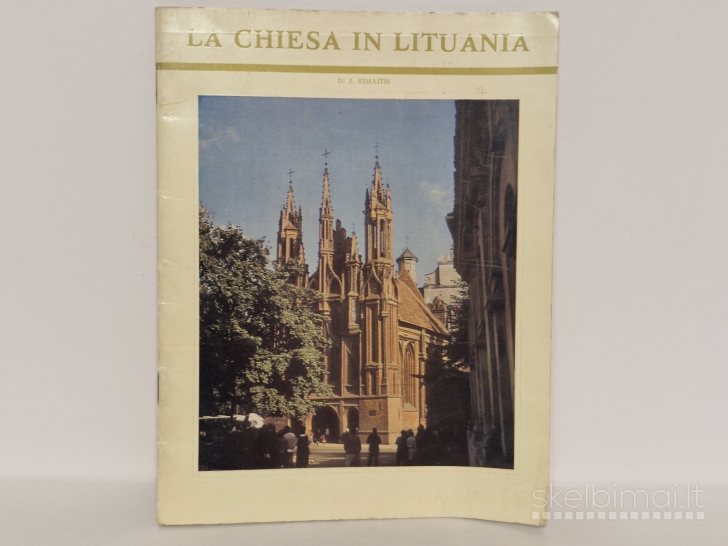 Knygutė Di J. Rimaitis La Chiesa in Lituania