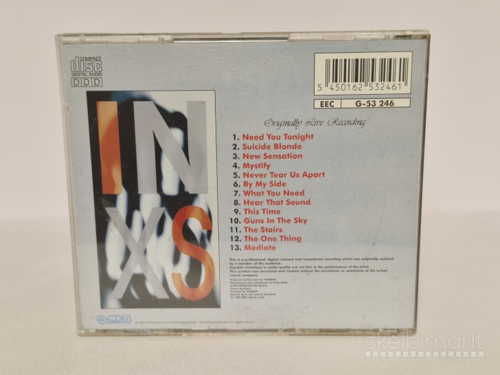 Audio CD INXS – Sense