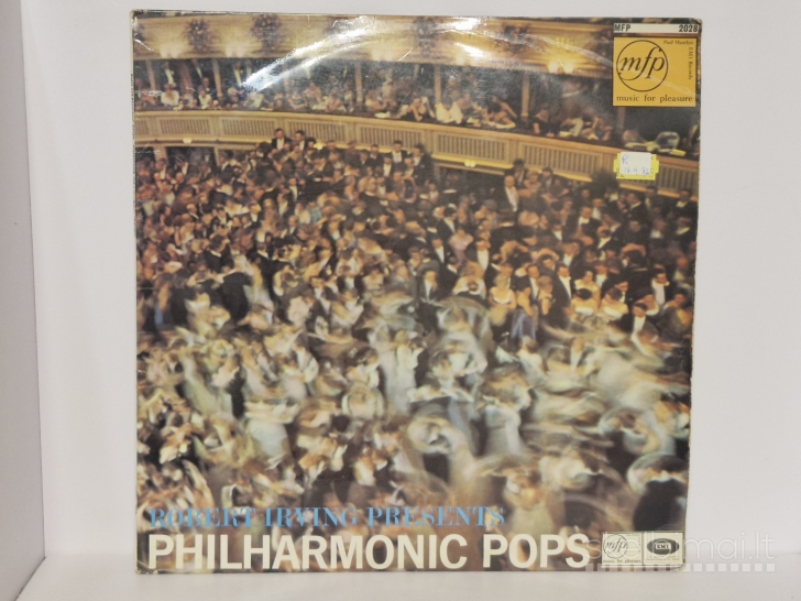 LP plokštelė Robert Irving ‎– Philharmonic Pops