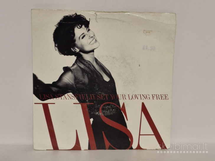 LP plokštelė single Lisa Stansfield – Set Your Loving Free