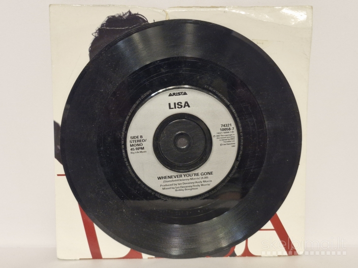 LP plokštelė single Lisa Stansfield – Set Your Loving Free