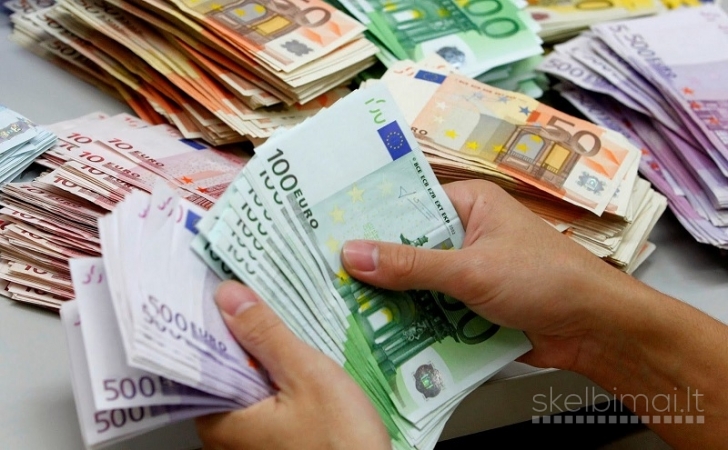 Pinigai, fininasai, didelės sumos, verslui