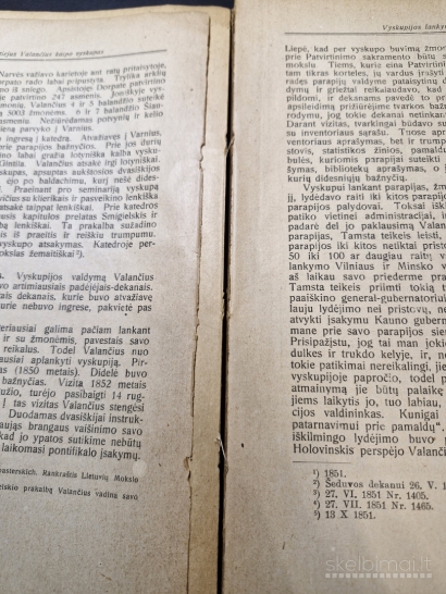 Knyga Žemaičių Vyskupas Motiejus Valančius