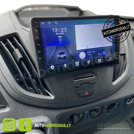 FORD TRANSIT CUSTOM TOURNEO 2012-2021 Android multimedia AndroidAuto Carplay